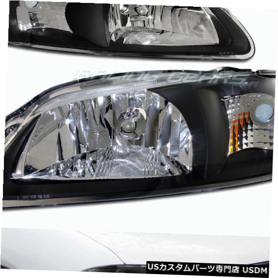 Headlight ֥åϥ󥰥إåɥ饤1ԡW /Сե쥯ץեå00-03ȥ BLACK HOUSING HEAD LIGHTS 1-PIECE W/AMBER REFLECTOR LAMP FIT 00-03 NISSAN SENTRA