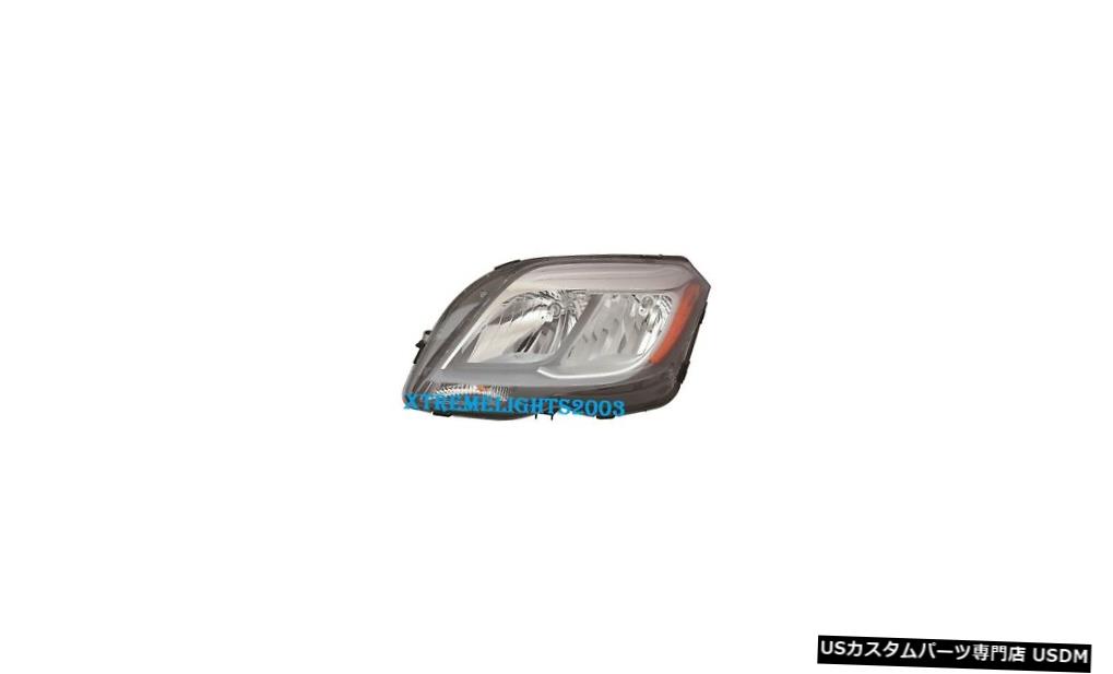 Headlight フィットメルセデスベンツGLK 2013-2015左ドライバーハロゲンヘッドライトヘッドライトランプ FITS MERCEDES BENZ GLK 2013-2015 LEFT DRIVER HALOGEN HEADLIGHT HEAD LIGHT LAMP