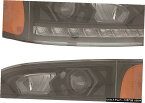 Headlight ピータービルトトラック325335337340 2000-2015プロジェクターLEDヘッドライトランプペア PETERBILT TRUCK 325 335 337 340 2000-2015 PROJECTOR LED HEAD LIGHTS LAMPS PAIR