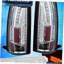 テールライト クロームハウジングLedテールライト+第3ブレーキライトシボレーC10 Gmc 1500/2500 88-98 Chrome Housing Led Tail Lights + Third Brake Light Chevy C10 Gmc 1500/2500 88-98(2)