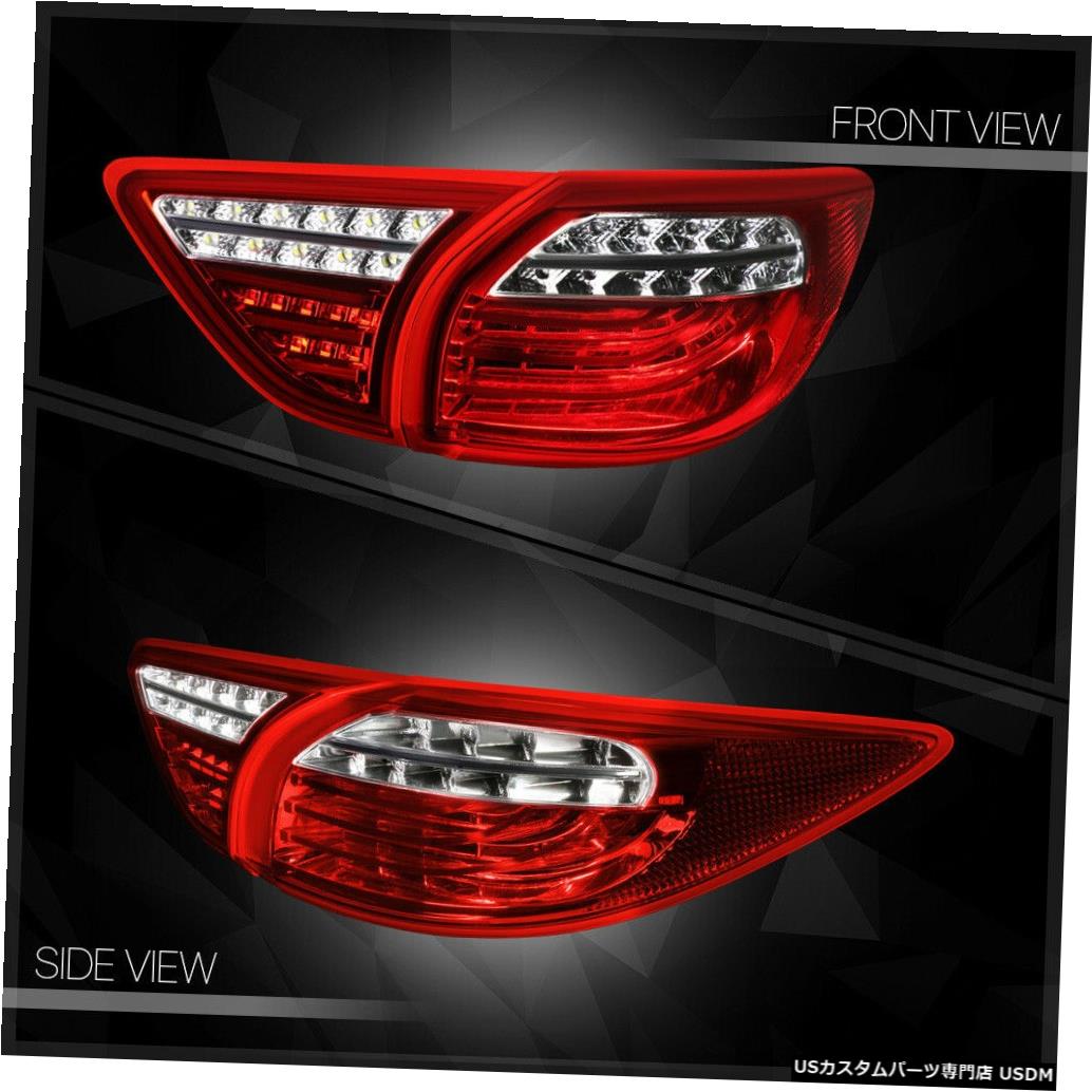 テールライト Fits 2013-2016 Mazda CX-5&lt;NEON TUBE LED BAR&gt;Red/Clear Brake Lamp Rear Tail Light 2