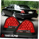 Fits 1998-2011 Ford Crown Victoria &lt;FULL LED&gt; Red Tail Light Lamp w/Black Trimカテゴリテールライト状態新品メーカーFord車種Crown Victoria発送詳細送料一律 1000円（※北海道、沖縄、離島は省く）商品詳細輸入商品の為、英語表記となります。 Condition: New Brand: Team-Alpha Certifications: DOT, SAE Manufacturer Part Number: TMA-MSDR60TVIVFDELLT Lens Color: Red Bulb Type: LED Housing Color: Chrome Interchange Part Number: FO2800160, FO2801160, FO2801150, FO2800150 Package Include: Driver Side & Passenger Side Other Part Number: 6W7Z13405BA, 8W7Z13405A, 6W7Z13404BA, 8W7Z13404A Bulb Size: 4157 (Reverse) Placement on Vehicle: Left, Rear, Right Material: ABS Plastic (Housing) / Polycarbonate (Lens) Fitment Type: Direct Replacement Style: LED条件：新規ブランド：Team-Alpha 認証：DOT、SAE 製造業者部品番号：TMA-MSDR60TVIVFDELLT レンズの色：赤電球の種類：LED ハウジングの色：クロム インターチェンジ部品番号：FO2800160、FO2801160、FO2801150、FO2800150 パッケージに含まれるもの：運転席側および助手席側その他の部品番号：6W7Z13405BA、8W7Z13405A、6W7Z13404BA、8W7Z13404A 電球サイズ：4157（裏面）車両への配置：左、後、右素材：ABSプラスチック（ハウジング）/ポリカーボネート（レンズ）取り付けタイプ：直接交換スタイル：LED ※以下の注意事項をご理解頂いた上で、ご購入下さい※■海外輸入品の為、NC,NRでお願いいたします。■商品の在庫は常に変動いたしております。ご購入いただいたタイミングと在庫状況にラグが生じる場合がございます。■商品名は英文を直訳で日本語に変換しております。商品の素材等につきましては、商品詳細をご確認くださいませ。ご不明点がございましたら、ご購入前にお問い合わせください。■フィッテングや車検対応の有無については、基本的に画像と説明文よりお客様の方にてご判断をお願いしております。■取扱い説明書などは基本的に同封されておりません。■取付並びにサポートは行なっておりません。また作業時間や難易度は個々の技量に左右されますのでお答え出来かねます。■USパーツは国内の純正パーツを取り外した後、接続コネクタが必ずしも一致するとは限らず、加工が必要な場合もございます。■商品購入後のお客様のご都合によるキャンセルはお断りしております。（ご注文と同時に商品のお取り寄せが開始するため）■お届けまでには、2〜3週間程頂いております。ただし、通関処理や天候次第で遅れが発生する場合もございます。■商品の配送方法や日時の指定頂けません。■大型商品に関しましては、配送会社の規定により個人宅への配送が困難な場合がございます。その場合は、会社や倉庫、最寄りの営業所での受け取りをお願いする場合がございます。■大型商品に関しましては、輸入消費税が課税される場合もございます。その場合はお客様側で輸入業者へ輸入消費税のお支払いのご負担をお願いする場合がございます。■輸入品につき、商品に小傷やスレなどがある場合がございます。商品の発送前に念入りな検品を行っておりますが、運送状況による破損等がある場合がございますので、商品到着後は速やかに商品の確認をお願いいたします。■商品説明文中に英語にて”保証”に関する記載があっても適応されませんので、ご理解ください。なお、商品ご到着より7日以内のみ保証対象とします。ただし、取り付け後は、保証対象外となります。■商品の破損により再度お取り寄せとなった場合、同様のお時間をいただくことになりますのでご了承お願いいたします。■他にもUSパーツを多数出品させて頂いておりますので、ご覧頂けたらと思います。■USパーツの輸入代行も行っておりますので、ショップに掲載されていない商品でもお探しする事が可能です!!また業販や複数ご購入の場合、割引の対応可能でございます。お気軽にお問い合わせ下さい。【お問い合わせ用アドレス】　usdm.shop@gmail.com&nbsp;