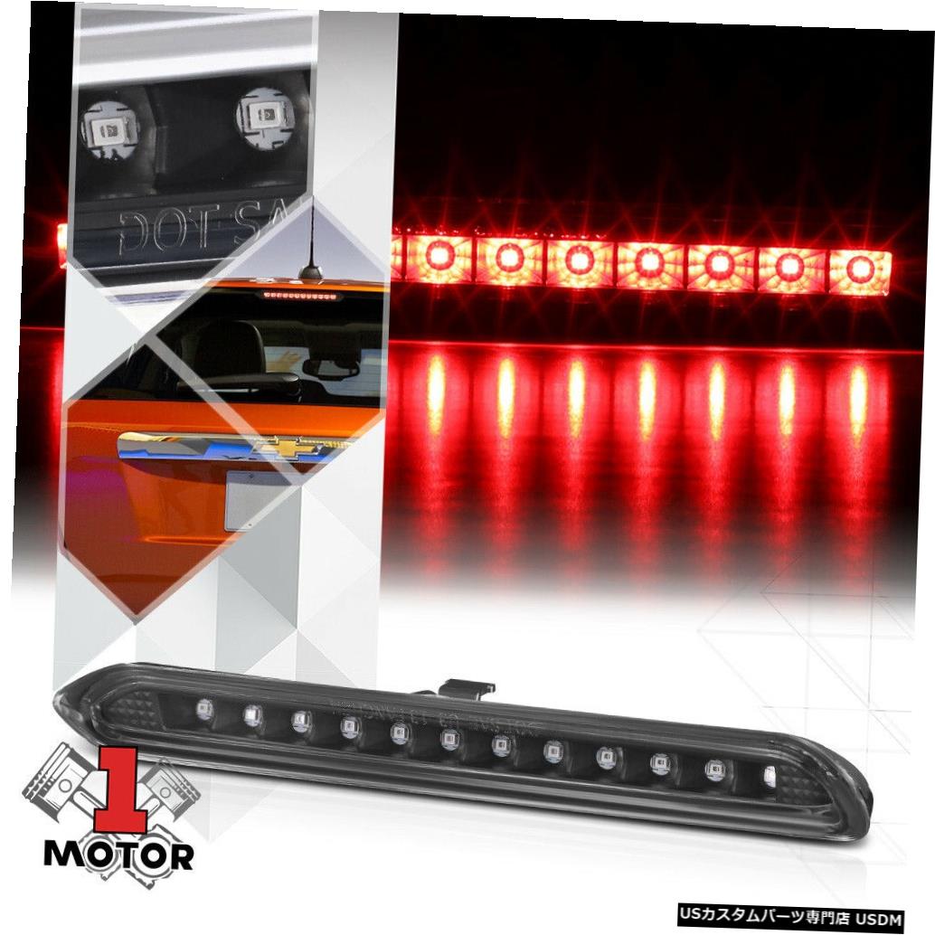 テールライト ブラックハウジングクリアレンズLED第3 [第3] 13-18アンコール/トラック用ブレーキライトランプ Black Housing Clear Lens LED Third [3rd] Brake Light Lamp for 13-18 Encore/Trax