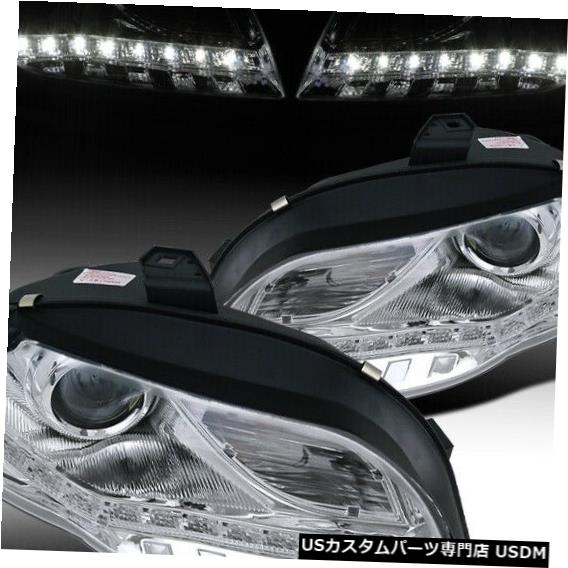 Headlight 2006-2008アウディA4交換用プロジェクターヘッドライトLEDランプ For 2006-2008 Audi A4 Replacement Projector Headlights LED Lamps