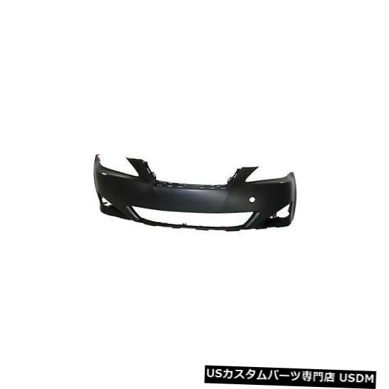 Front Bumper Cover レクサスIS250 IS350 2006-2008ヘッドライトウォッシャーホール付きフロントバンパーカバー LEXUS IS250 IS350 2006 - 2008 Front Bumper Cover with headlight washer holes