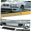 Front Bumper Cover BMW 5シリーズE39 97-03コンバージョンキットアセンブリ用M5スタイルフロントバンパーカバー M5 Style ...