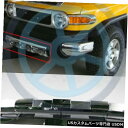 Front Bumper Cover クロームメッキABSフロントバンパープロテクターガードカバーjトヨタFJクルーザー2007-2016 Chromed ABS Front Bumper Protector Guard Cover j For Toyota FJ Cruiser 2007-2016