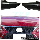 Front Bumper Cover ペアLH + RHフロントバンパーベゼルフォグライトカバーLEXUS CT200H F-Sport 2014-2017 P...