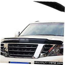 Front Bumper Cover 1PCSブラックフロントバンパーガードカバートリム日産パトロール2010-2018年FJ5 / 42 1PCS Black...