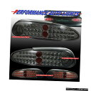 Tail light 1998-2002シボレーカマロ用ペアクロームスモークLEDテールライトセット Set of Pair Chrome Smoke LED ...