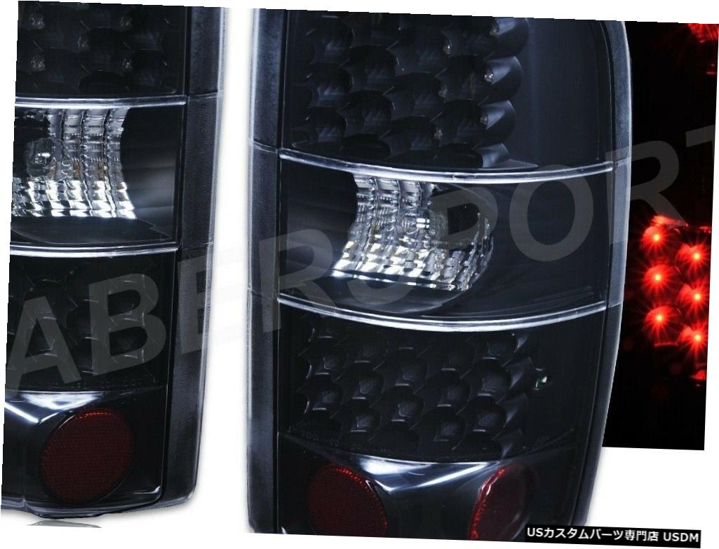 Tail light 2000-2006シボレータホサバーバン/ GMCユーコン用ペアブラックLEDテールライト Pair Black LED Taillights for 2000-2006 Chevrolet Tahoe Suburban / GMC Yukon