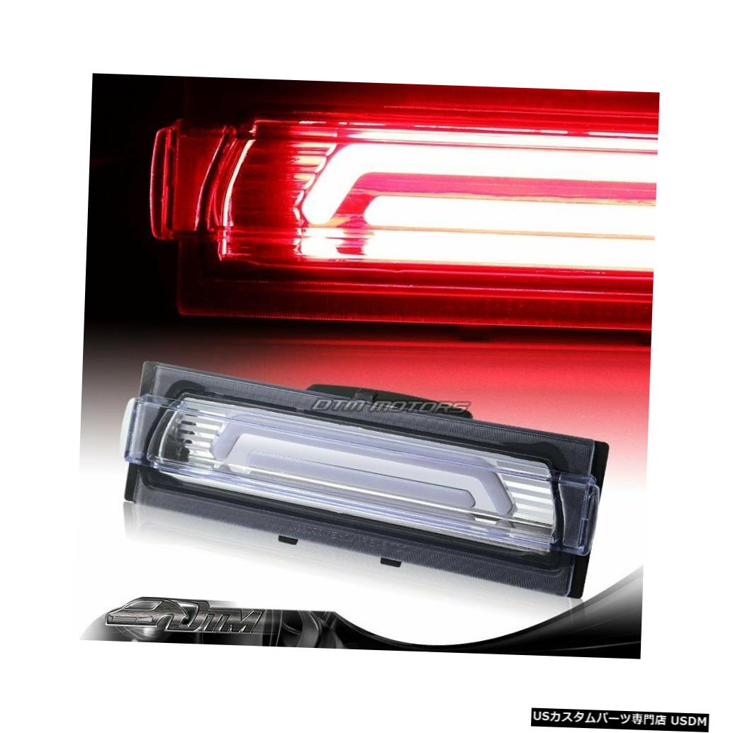 Tail light 91-96シボレーコルベットクロームクリアG2 LEDバー3RDサードブレーキストップライトランプ用 For 91-96 Chevy Corvette Chrome Clear G2 LED BAR 3RD Third Brake Stop Light Lamp
