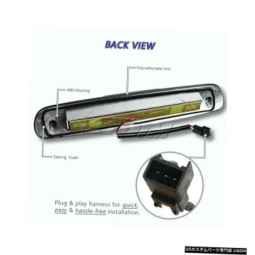 Tail light 2007-2013シェビーシルバラード/ GMCシエラスモークLED BAR 3RDサードブレーキライト For 2007-2013 Chevy Silverado/GMC Sierra Smoke LED BAR 3RD Third Brake Light