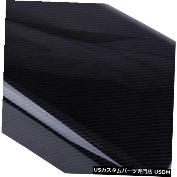 コンソールカバー Tesla Model 3 2018-2019用の光沢のあるカーボンファイバーセンターコンソールのふた..