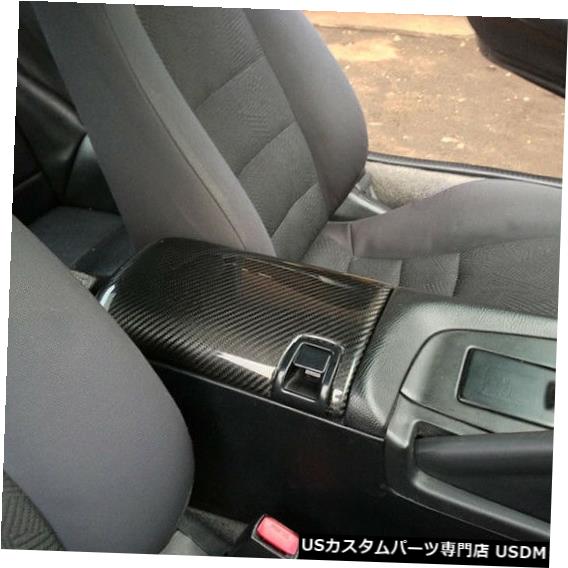 コンソールカバー トヨタRHD MK4スープラカーボンファイバー用センターコンソールアームレスト蓋カバーキャップトリム Center Console Armrest Lid Cover Cap Trim For Toyota RHD MK4 Supra Carbon Fiber