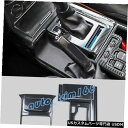コンソールカバー 炭素繊維インナーセンターコンソールパネルカバートリムトヨタプラドFJ150 18-19 Carbon Fiber Inner Center C...