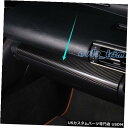 コンソールカバー レクサスRC200T / 300 2015-2019のリアルカーボンファイバーセンターコンソールパネルカバートリム Real Carbon F...