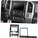 コンソールカバー 3PCSカーボンファイバーインナーセンターコンソールカバートリム(フォードF150 F-150 2017-2019) 3PCS Carbon ...
