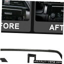 コンソールカバー ホンダシビック10th 2016-19用3個のカーボンファイバーコンソールエアベントアウトレットカバー 3Pcs Carbon Fiber C...