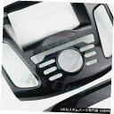 コンソールカバー 炭素繊維ルックカーセンターコンソールGPSパネルカバートリムkフォードフォーカス15-18 Carbon Fiber Look Car Cen...