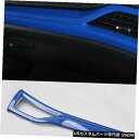 コンソールカバー Ford Fusion Mondeo 13-19ブルーカーボンファイバーセンターコンソールパネルカバートリム用 For Ford Fusion...
