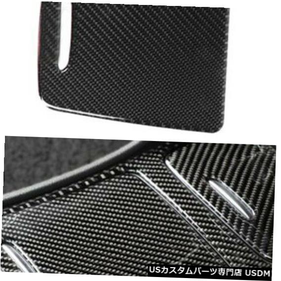 コンソールカバー メルセデスベンツAクラスCLA GLAカーボンファイバーセントラルコンソールパネルカバートリム用 for Mercedes Benz A Class CLA GLA Carbon Fiber Central Console Panel Cover Trim