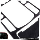 コンソールカバー コンソールギアシフトパネルトリムカーボンファイバーカバーフィットAudi A4 A5 2009-2015 Console Gear Shift...