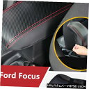 コンソールカバー 炭素繊維カーセンターコンソールアームレストパネルカバートリムフォードフォーカス2015-18 Carbon fiber Car Center ...