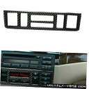 コンソールカバー BMW 3シリーズE46 98-05カーボンファイバーコンソールACパネルコントロールトリムカバー For BMW 3 Series E46 ...