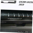 コンソールカバー カーボンファイバーセンターコンソールCDパネルカバートリムレクサスUX200 / 250h / 260h 2019 Carbon fiber ...