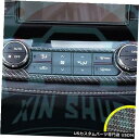 コンソールカバー 炭素繊維内部コンソールACコントロールパネルカバートリムトヨタRAV4 13-18 FT Carbon Fiber Inner Console...