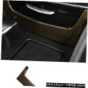 コンソールカバー キャデラックCT6 2016-2020ゴールドカーボンファイバーセントラルコンソールUタイプカバートリム用 For Cadillac CT6 ...