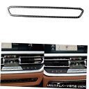 コンソールカバー 5X(BMW 3シリーズG20 G28 2 R2R3用カーボンファイバーセンターコンソールボタンカバートリム 5X(Carbon Fiber ...