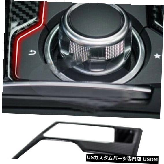 コンソールカバー マツダ3アクセラ17カーボンファイバーコンソールハンドギアシフトパネルトリムカバーcに適合 Fit For Mazda 3 Axela17 Carbon fiber Console Hand Gear Shilft Panel Trim Cover c