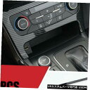 コンソールカバー フォードフォーカス15-16-17-18カーボンファイバーセンターコンソールCDパネルトリムカバートリム For Ford Focus 15-...