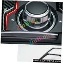 コンソールカバー マツダ3アクセラ2017カーボンファイバーコンソールハンドギアシフトパネルトリムカバー For MAZDA 3 Axela 2017 Carb...