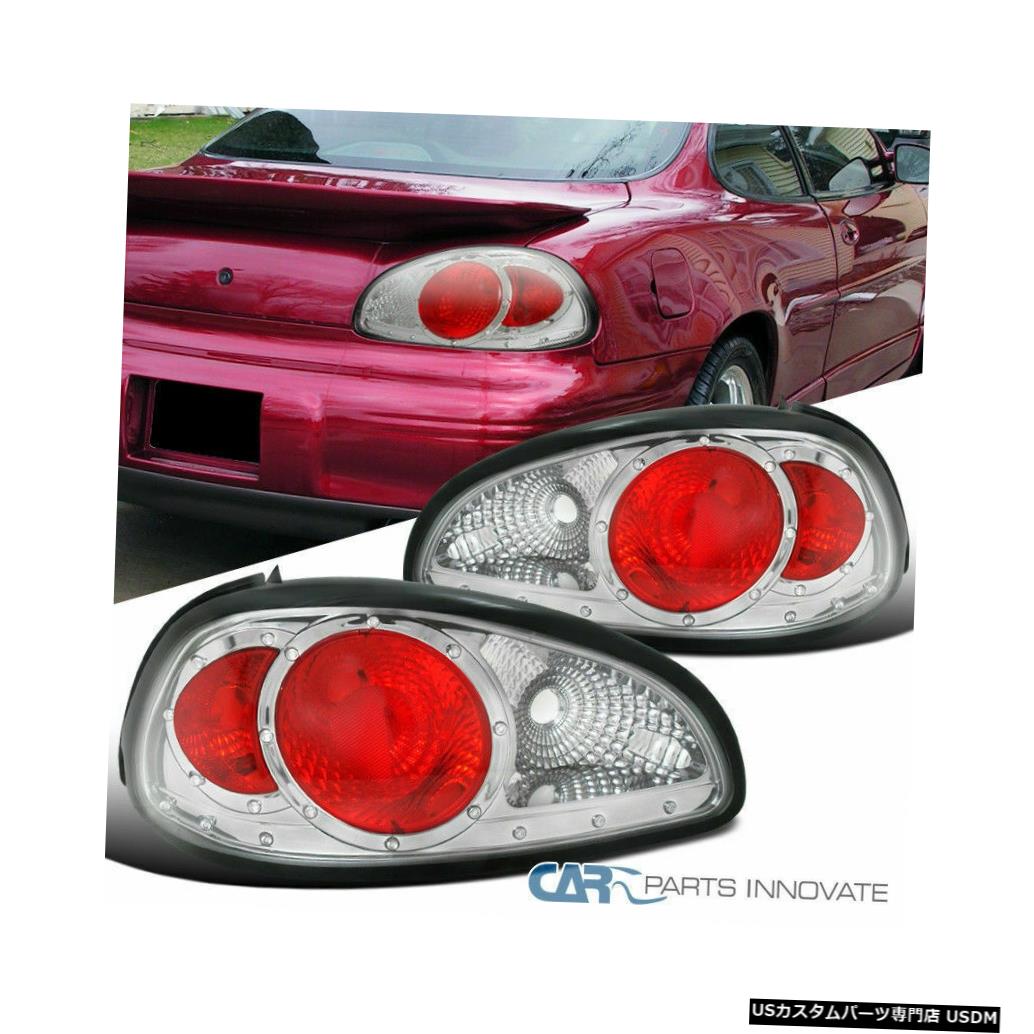 Tail light 97-03ポンティアックグランプリクリアテールライトパーキングブレーキランプDEPOペア For 97-03 Pontiac Grand Prix Clear Tail Lights Parking Brake Lamps DEPO Pair