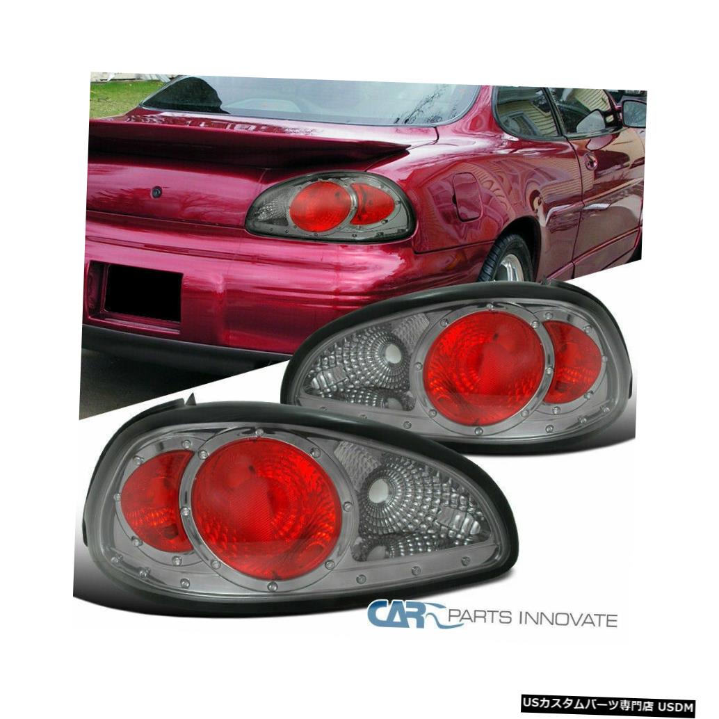 Tail light 97-03ポンティアックグランプリ交換用スモークテールライトリアブレーキランプDEPO For 97-03 Pontiac Grand Prix Replacement Smoke Tail Lights Rear Brake Lamps DEPO