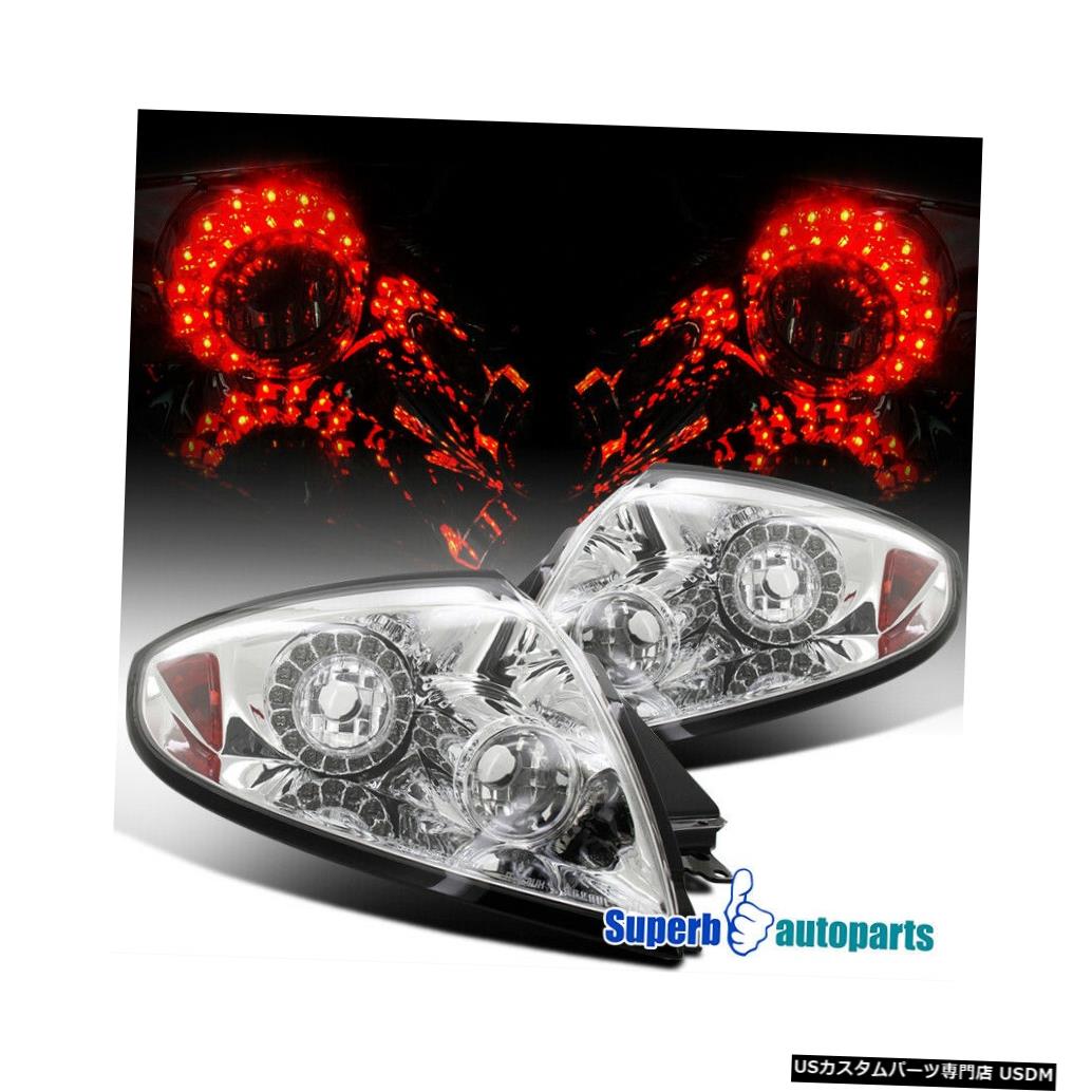 Tail light 2006-2011三菱エクリプスLEDテールライトブレーキランプペアL + R For 2006-2011 Mitsubishi Eclipse LED Tail Lights Brake Lamps Pair L+R