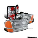 Tail light 2000-2006ユーコンXLヘッドライト+バンパーウインカーランプ+テールライト For 2000-2006 Yukon XL Headlights+Bumper Turn Signal Lamps+Tail Lights