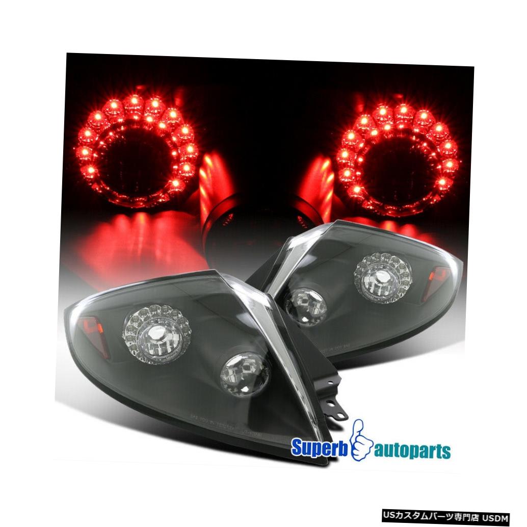 Tail light 2006 -2011三菱エクリプスLEDテールライトブラック交換用 For 2006 -2011 Mitsubishi Eclipse LED Tail Lights Black Replacement
