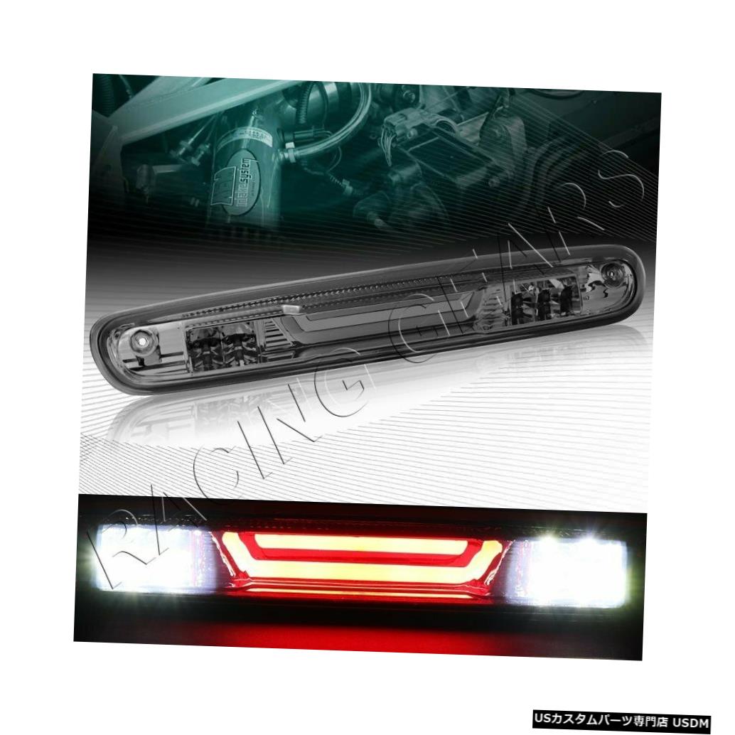 Tail light スモーク3RDサードLEDバーリアブレーキライトフィット07-14 GMCシエラ2500HD 3500HD SMOKE 3RD THIRD LED BAR REAR BRAKE LIGHT FIT 07-14 GMC SIERRA 2500HD 3500HD