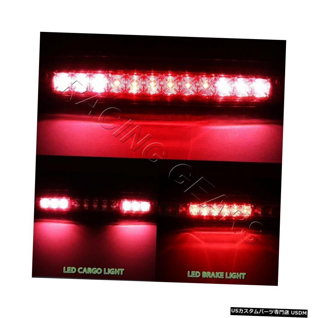 Tail light RED LES 12-LEDサードブレーキテールライトランプフィット07-14 GMC SIERRA 2500HD 3500HD RED LES 12-LED THIRD BRAKE TAIL LIGHT LAMP FIT 07-14 GMC SIERRA 2500HD 3500HD