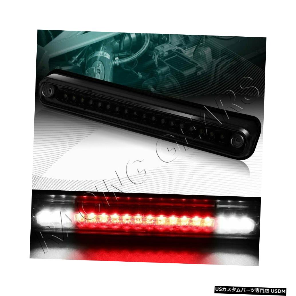 Tail light ֥å/⡼18-LEDɥ֥졼ơ륫饤ȥեå94-99ӡGMC C / K C10 BLACK/SMOKE LENS 18-LED THIRD BRAKE TAIL CARGO LIGHT FIT 94-99 CHEVY GMC C/K C10
