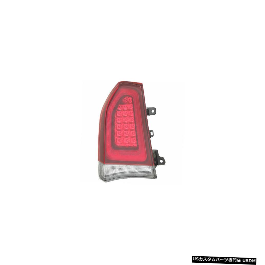 Tail light 15-18饤顼300ʥ֥å˥ɥ饤Сѥơ饤ȥꥢХå Tail Light Rear Back Lamp for 15-18 Chrysler 300 (Black) Driver Left