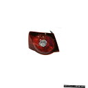 Tail light アウタークォーターテールライトランプ左ドライバー08-10フォルクスワーゲンジェッタセダン用 Outer Quarter Tail Light Lamp Left Driver for 08-10 Volkswagen Jetta Sedan