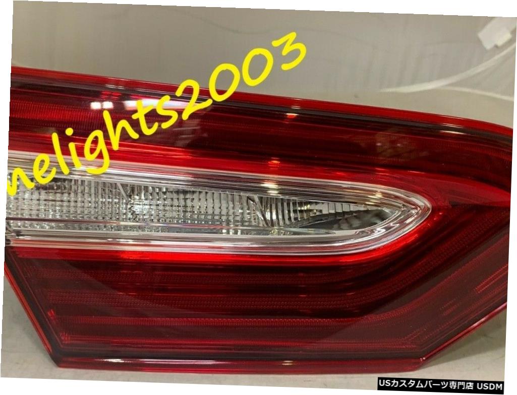 Tail light FIT TOYOTA CAMRY 2018-2019 LEFT DRIVER XLE LEDインナーテールライトリアトランクランプ FIT TOYOTA CAMRY 2018-2019 LEFT DRIVER XLE LED INNER TAIL LIGHT REAR TRUNK LAMP
