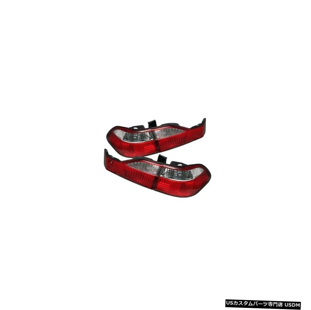 Tail light Spyder 5004352 1998-2000 Honda Accord 2pcのユーロスタイルテールライトブラックNEW Spyder 5004352 Euro Style Tail Lights Black For 1998-2000 Honda Accord 2pc NEW
