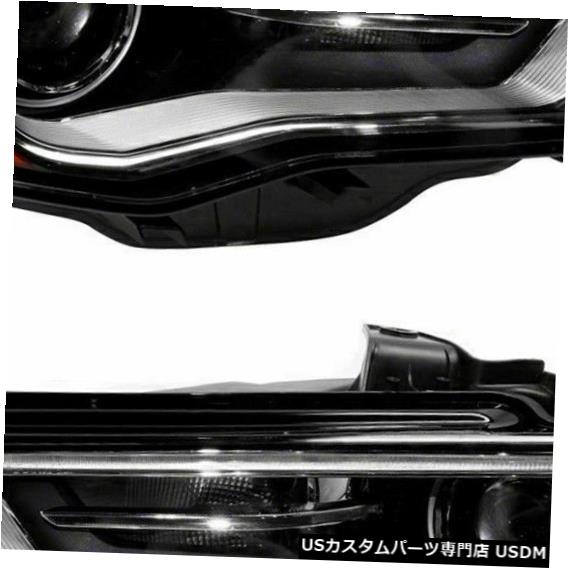 ヘッドライト AUDI A3 S3 2015-2016キセノンヘッドライトヘッドライトランプカーブペアセットなし AUDI A3 S3 2015-2016 XENON HEADLIGHTS HEAD LIGHTS LAMPS W/O CURVE PAIR SET