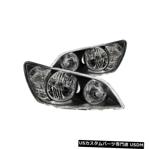 ヘッドライト Anzo 121210クリスタルヘッドライトセット2個入り01-05レクサスIS300 NEW Anzo 121210 Crystal Headlight Set 2pc For 01-05 Lexus IS300 NEW
